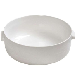 Διακοσμητικό Μπωλ NFU532 24,5x22,2x8cm White Espiel Πορσελάνη