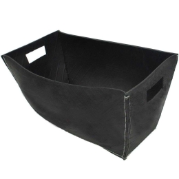 Καλάθι Αποθήκευσης STL104 49x30x25cm Black Espiel Rubberwood