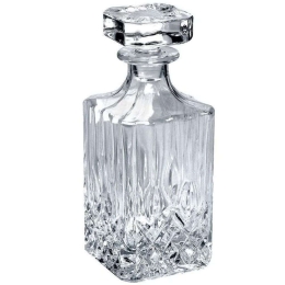 Καράφα Γυάλινη VAR103 9x9x22cm 700ml Clear Espiel Γυαλί