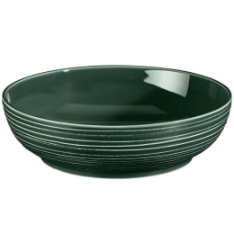 Σαλατιέρα Terra Moss 001.765020K2 25x25x6,6cm Green Espiel Large Πορσελάνη