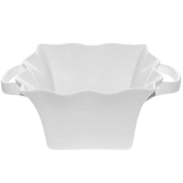 Σαλατιέρα Με Λαβές WEM110 14,5x14x8cm White Espiel Small Πορσελάνη