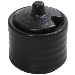 Βάζο Γενικής Χρήσης Mianmar GMT205K5 6,5x6,5x4,7cm 100ml Black Espiel Πηλός