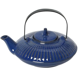 Τσαγιέρα Ritual SPI107 21x17,5x8cm 700ml Blue Espiel Ανοξείδωτο Ατσάλι,Πηλός