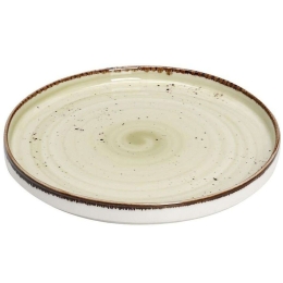 Πιάτο Ρηχό Terra TLH130K2 Φ30x2cm Green Espiel Πορσελάνη