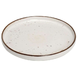 Πιάτο Ρηχό Terra TLK131K6 Φ26x1,5cm Cream Espiel Πορσελάνη