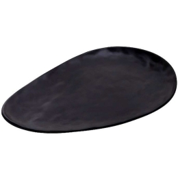 Πιατέλα Wavy MLB3209K36-6 28x18x2cm Black Espiel Μελαμίνη