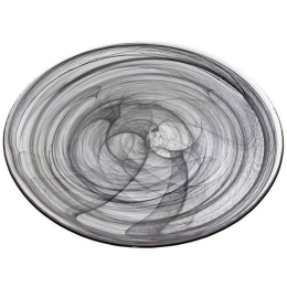 Πιάτο Γλυκού Atlas HOR1310K6 21cm Black Espiel Γυαλί