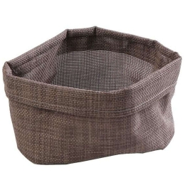 Καλάθι Ψωμιού PUL424K6 20x14x10,5cm Brown Espiel Polyester,PVC