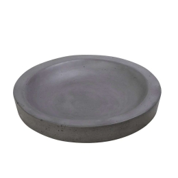 Διακοσμητικό Μπωλ TZS115 36x36x5cm Dark Grey Espiel Τσιμέντο