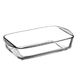 Πυρίμαχο Σκεύος Ορθογώνιο Borcam SP59007G1 33,9x19x7cm Clear Espiel Γυαλί