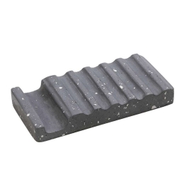 Σαπoυνοθήκη Ορθογώνια TZB108 16x8x2,3cm Dark Grey Espiel Τσιμέντο