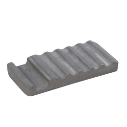 Σαπoυνοθήκη Ορθογώνια TZS108 16x8x2,3cm Dark Grey Espiel Τσιμέντο