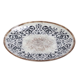 Πιάτο Ρηχό Mosaico KNJ104K6 Φ26x2,5cm Multi Espiel Πορσελάνη