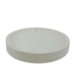 Πλατώ Σερβιρίσματος PIK106 Φ32x4cm White Espiel Ξύλο