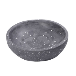 Διακοσμητικό Μπωλ TZB121 Φ25x7cm Grey Espiel Τσιμέντο