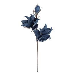 Λουλούδι LOL1413K6 86cm Dark Blue Espiel Πολυαιθυλένιο