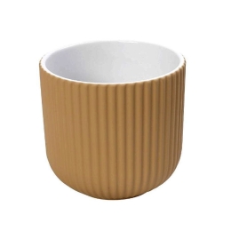 Βάζο Κεραμικό KLA313K1 14,5x14cm Orange Espiel Κεραμικό