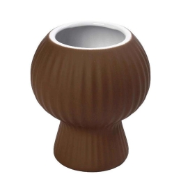Βάζο Κεραμικό KLA324K1 13x14,5cm Brown Espiel Κεραμικό
