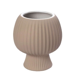 Βάζο Κεραμικό KLA326K1 15x21,5cm Beige Espiel Κεραμικό