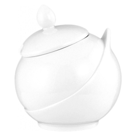 Δοχείο Με Καπάκι Buffer Gourmet 001.656994K1 23x23x25cm White Espiel Πορσελάνη