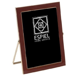 Κορνίζα FAM614 13x18cm Gold-Pink Espiel Μέταλλο