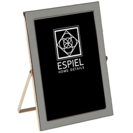 Κορνίζα FAM607 15x20cm Gold-Grey Espiel Μέταλλο
