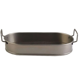 Δίσκος Σερβιρίσματος Οβάλ TEM205 36x19x5cm Olive Espiel Μέταλλο