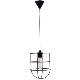 Φωτιστικό Οροφής FUN-40 1/L M 34-0045 Black Μέταλλο