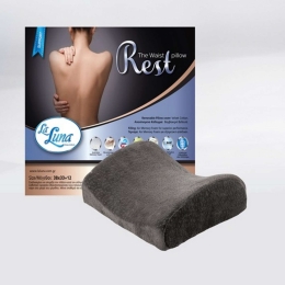 Μαξιλάρι Ύπνου Memory Foam Rest The Waist La Luna 33X38 38x33cm 100% Memory Foam