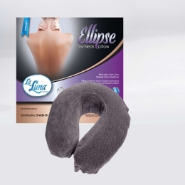 Μαξιλάρι Ύπνου Memory Foam Ellipse The Neck La Luna 28X31 31x28cm 100% Memory Foam