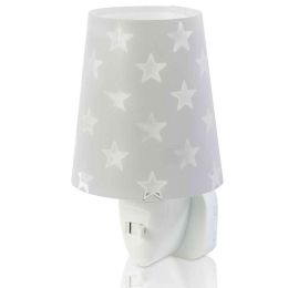 Πρίζα Νυκτός Led Stars 81215 E Grey Ango Πολυπροπυλένιο