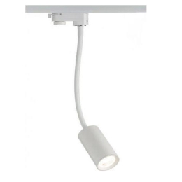 Σπότ Ράγας Led 2 Καλωδίων OLIV1040W2 10W 4000K 900lm White Aca Αλουμίνιο