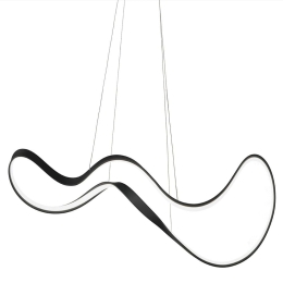 Φωτιστικό Οροφής Spark SO.SPARK/130-NERO Black Ondaluce Μέταλλο