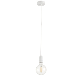 Φωτιστικό Οροφής Socket/Bianco SO White Ondaluce Μέταλλο