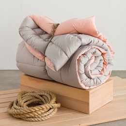 Κουβερλί Micro-13 Grey-Pink Vesta Home Μονό 160x230cm Microfiber