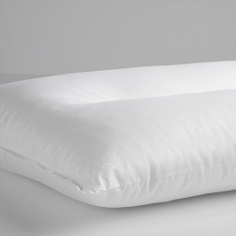 Μαξιλάρι Ύπνου Linear White Vesta Home 50Χ70 50x70cm Cotton-Polyester