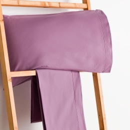 Σεντόνι Με Λάστιχο Σύνθεση-511 Purple Vesta Home Υπέρδιπλo 160x230cm 100% Βαμβακερό Περκάλι