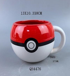Κούπα Pokeball OEM, Κεραμική, 320 ml