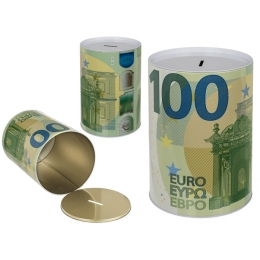 Μεταλλικός κουμπαράς, ΧΧL 100 Ευρώ