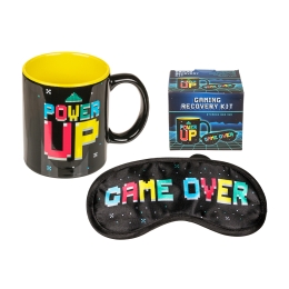 Μάσκα Ματιών &amp; Κύπελλο Gaming recovery kit 20 x 10 cm &amp; 7,8 x 9,5 cm 300ml