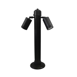 Φωτιστικό Δαπέδου C-01EB KEY 2/L Black 15-0063 50 cm