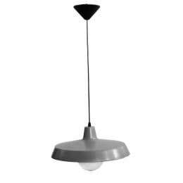 Φωτιστικό Οροφής Μονόφωτο US-GAS  31-0364 Grey PVC