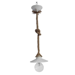 Φωτιστικό Οροφής  Μονόφωτο LP-150K 31-0516  White PVC