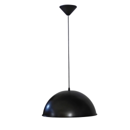 Φωτιστικό Οροφής  Μονόφωτο LM-250K  34-0011 Black Μέταλλο