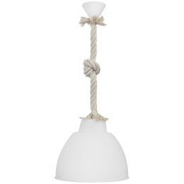 Φωτιστικό Οροφής Bottle/29 Mac 31-1082 White Heronia Σχοινί, Πλαστικό