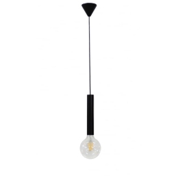 Φωτιστικό Οροφής S-42Κ Black 1/Φ 34-0184 Heronia Μέταλλο,Πλαστικό