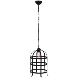 Φωτιστικό Οροφής Castello/30 Black 34-0217 Heronia Μέταλλο