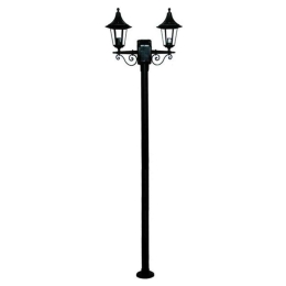 Φωτιστικό Δαπέδου 23-0011 227x59,5x20,5cm IP44 Black Heronia