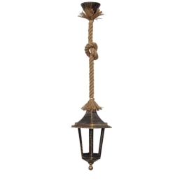Φωτιστικό Οροφής 31-1291 75x20,5x20,5cm E27 10W Led IP44 Bronze Heronia