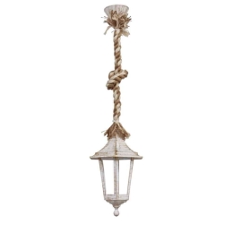 Φωτιστικό Οροφής 31-1292 75x20,5x20,5cm E27 10W Led IP44 White-Bronze Heronia
